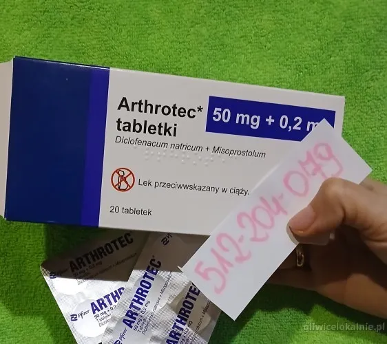 Arthrotec tabletki poronne